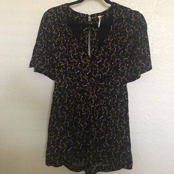 Free People Meet Virginia Shorts Romper - Picture 3 of 9